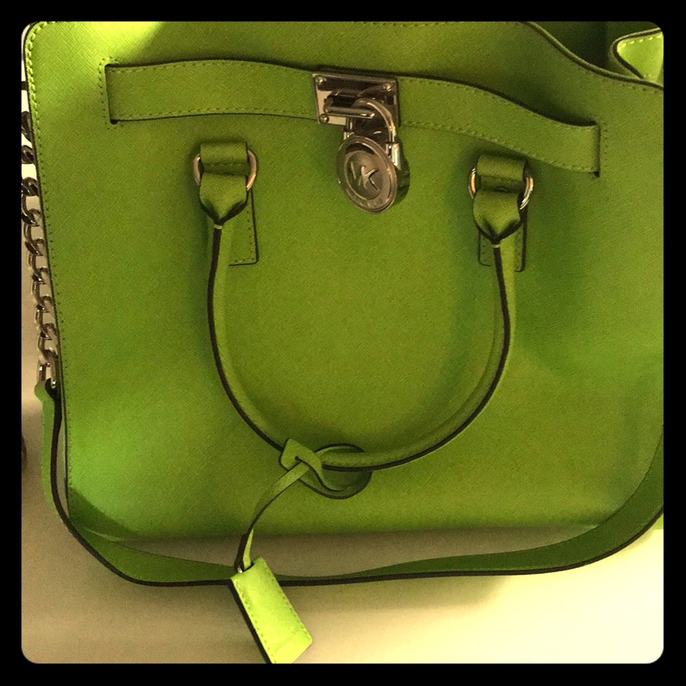 Michael Kors Lime Green Bag